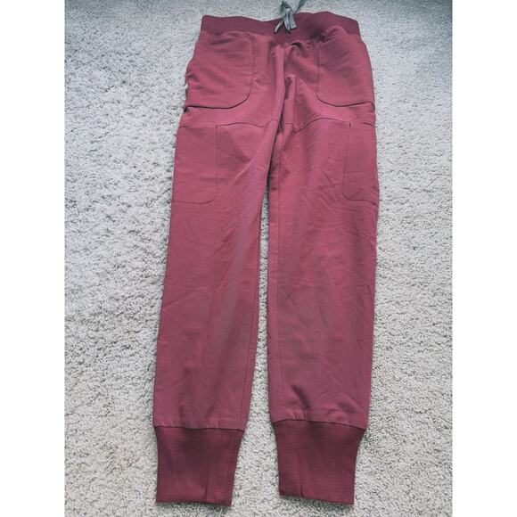 FIGS Limited Release Nepal Qua Jogger Scrub Pants Mauve Pink Small Medical Nurse - Picture 3 of 6